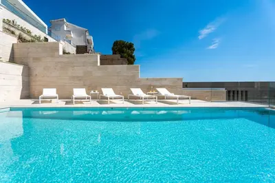 Bazen u objektu Seaview villa with Wellness, Dreams Of Dalmatia II ili u blizini