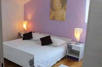 Krevet ili kreveti u jedinici u objektu Apartments Petrada