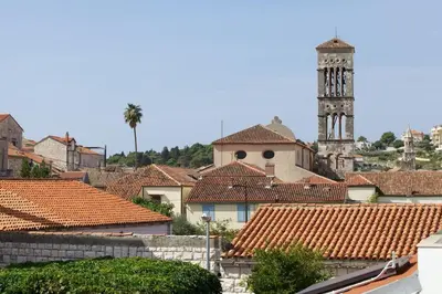 Tlocrt objekta Apartment in Hvar town historic center