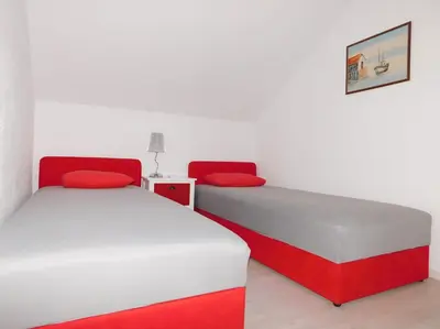 Krevet ili kreveti u jedinici u objektu Apartments with parking space Povlja, Brac - 21089