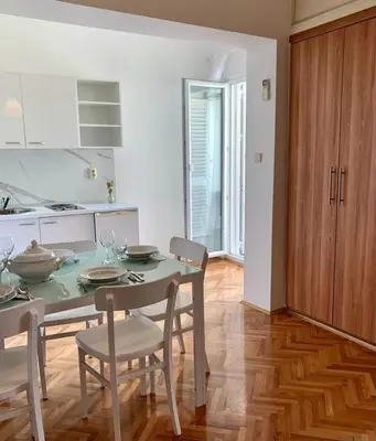Tlocrt objekta Apartment in Duce with sea view, balcony, air conditioning, WiFi 4174-10