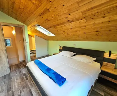 Krevet ili kreveti u jedinici u objektu Villa Broč