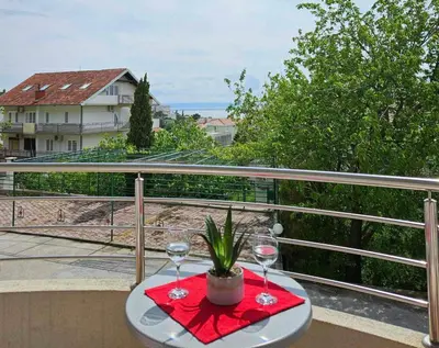 Balkon ili terasa u objektu Apartment Bella with free parking