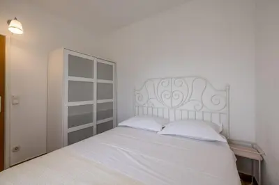 Krevet ili kreveti u jedinici u objektu Mediterano Apartments