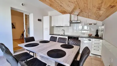 Kuhinja ili čajna kuhinja u objektu Apartment Hana