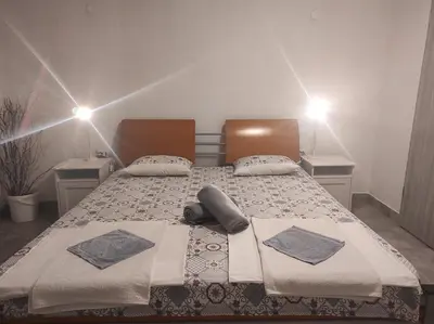 Krevet ili kreveti u jedinici u objektu Kameni zid
