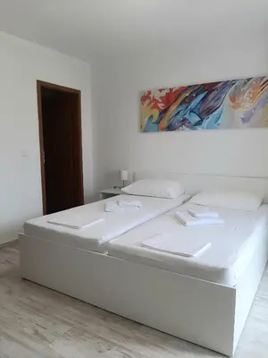 Krevet ili kreveti u jedinici u objektu Apartman i soba Nina