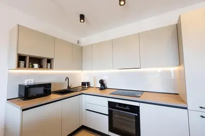 Kuhinja ili čajna kuhinja u objektu Time for you apartment