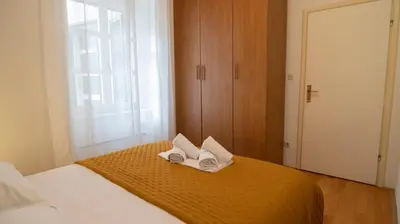 Krevet ili kreveti u jedinici u objektu Mozart apartments