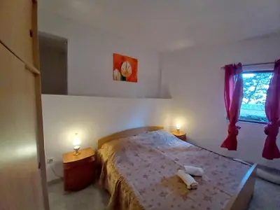 Krevet ili kreveti u jedinici u objektu Apartments by the sea Ivan Dolac - Hvar - 21269