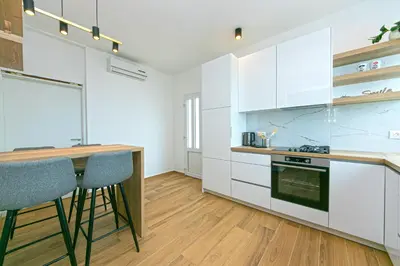 Kuhinja ili čajna kuhinja u objektu Apartment Vidra