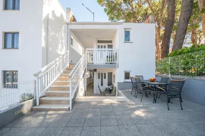 Balkon ili terasa u objektu Apartmani Antunović