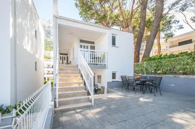 Balkon ili terasa u objektu Apartmani Antunović