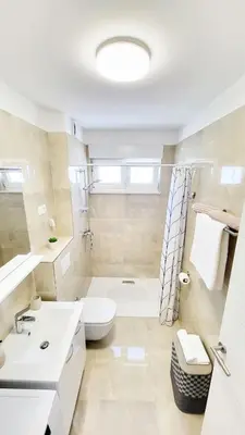 Kupaonica u objektu Sunrise Podstrana