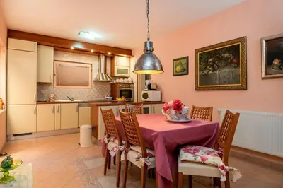 Kuhinja ili čajna kuhinja u objektu Villa Aquarius, Podstrana, Croatia