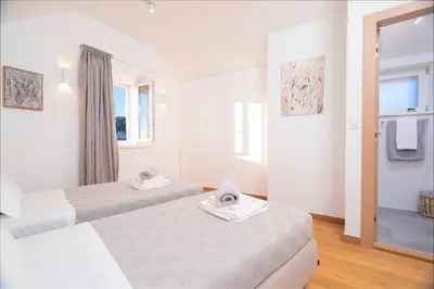 Krevet ili kreveti u jedinici u objektu Villa Moscatello
