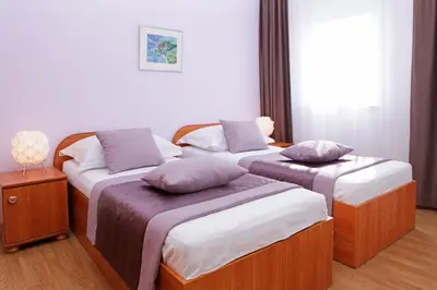 Krevet ili kreveti u jedinici u objektu Holiday apartments Lidija
