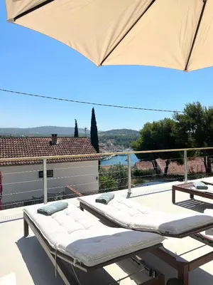 Balkon ili terasa u objektu seaview apartment - villa a’more