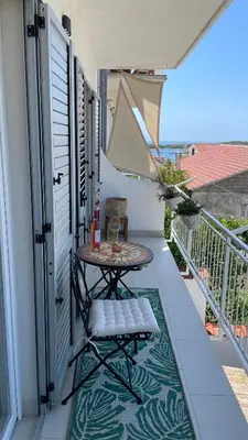 Balkon ili terasa u objektu Yukka ComFor city center Hvar apartment with parking