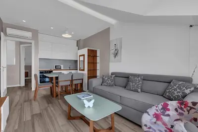 Kuhinja ili čajna kuhinja u objektu Brotis - Apartment with sea view - Makarska Exklusiv