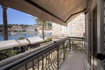 Balkon ili terasa u objektu Riva Yacht Hvar Town Apartment