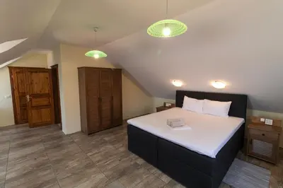 Krevet ili kreveti u jedinici u objektu Taverna & Rooms