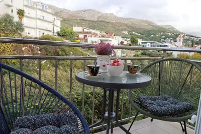 Tlocrt objekta Apartments with a parking space Podstrana, Split - 20678