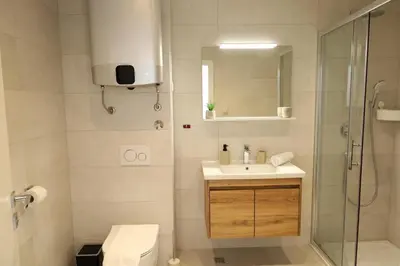 Tlocrt objekta Apartments with a parking space Podstrana, Split - 20678