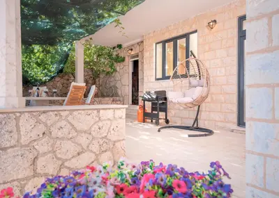 Balkon ili terasa u objektu Lux & View - Sveta Nedjelja
