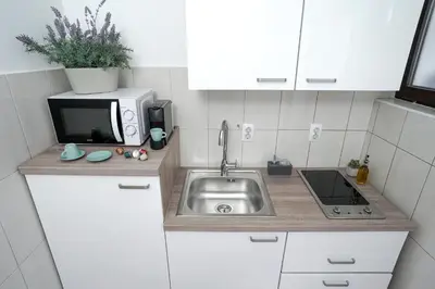 Kuhinja ili čajna kuhinja u objektu Downtown Hideaway - ZF Hvar