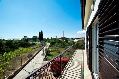 Balkon ili terasa u objektu Apartman Marin-Dalmatian way of vacation