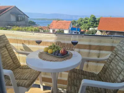 Balkon ili terasa u objektu Bura