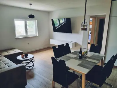 TV i/ili zabavni centar u objektu Apartment Kuman