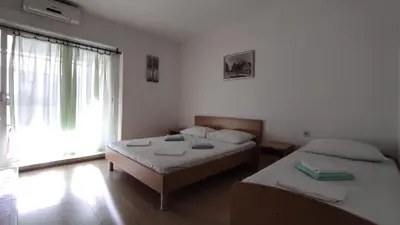 Krevet ili kreveti u jedinici u objektu Apartments with WiFi Duce, Omis - 21055