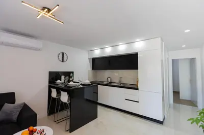 Kuhinja ili čajna kuhinja u objektu Apartment Bella