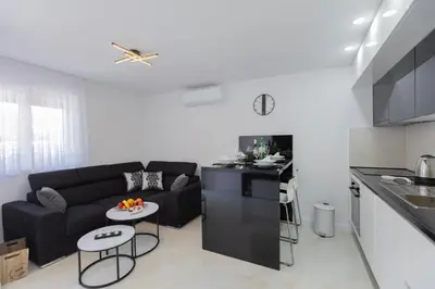 Kuhinja ili čajna kuhinja u objektu Apartment Bella