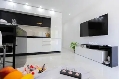 Kuhinja ili čajna kuhinja u objektu Apartment Bella