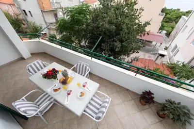 Balkon ili terasa u objektu Apartman Mirjana