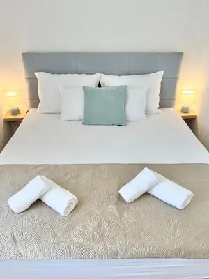 Krevet ili kreveti u jedinici u objektu Luxury apartment Aura