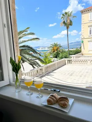 Balkon ili terasa u objektu Luxury apartment Aura