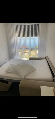 Krevet ili kreveti u jedinici u objektu APARTMAN U PRIZEMLJU S 2 SOBE
