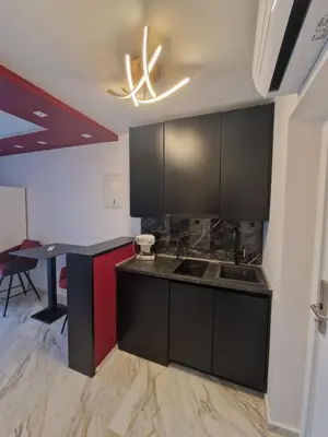 Kuhinja ili čajna kuhinja u objektu Victoria Apartments