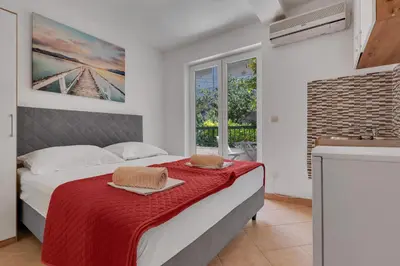 Krevet ili kreveti u jedinici u objektu Apartments Harmony of Five