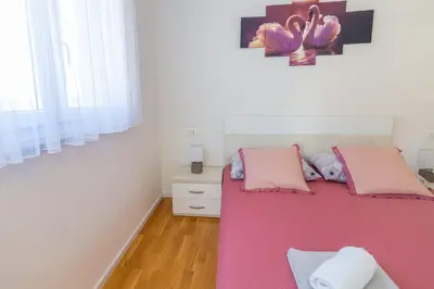 Krevet ili kreveti u jedinici u objektu Apartment Nina Makarska
