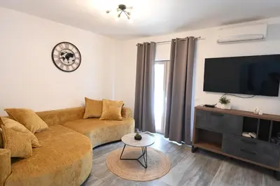 TV i/ili zabavni centar u objektu Apartment Mina Dream