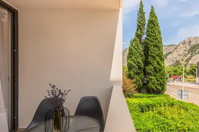 Pogled na planine ili pogled na planine iz apartmana