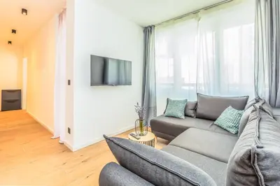 TV i/ili zabavni centar u objektu Vogue Apartments