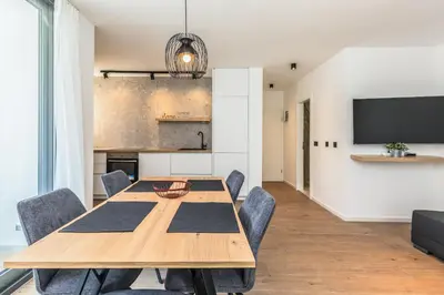 TV i/ili zabavni centar u objektu Vogue Apartments