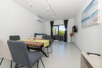 TV i/ili zabavni centar u objektu Apartmani Tona