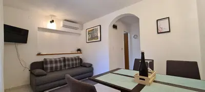TV i/ili zabavni centar u objektu Apartment Moskatelo